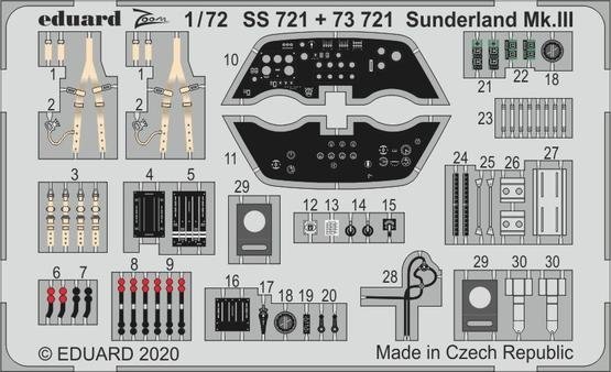 Eduard BIG72161 Sunderland Mk.III SPECIAL HOBBY 1/72 – image 5