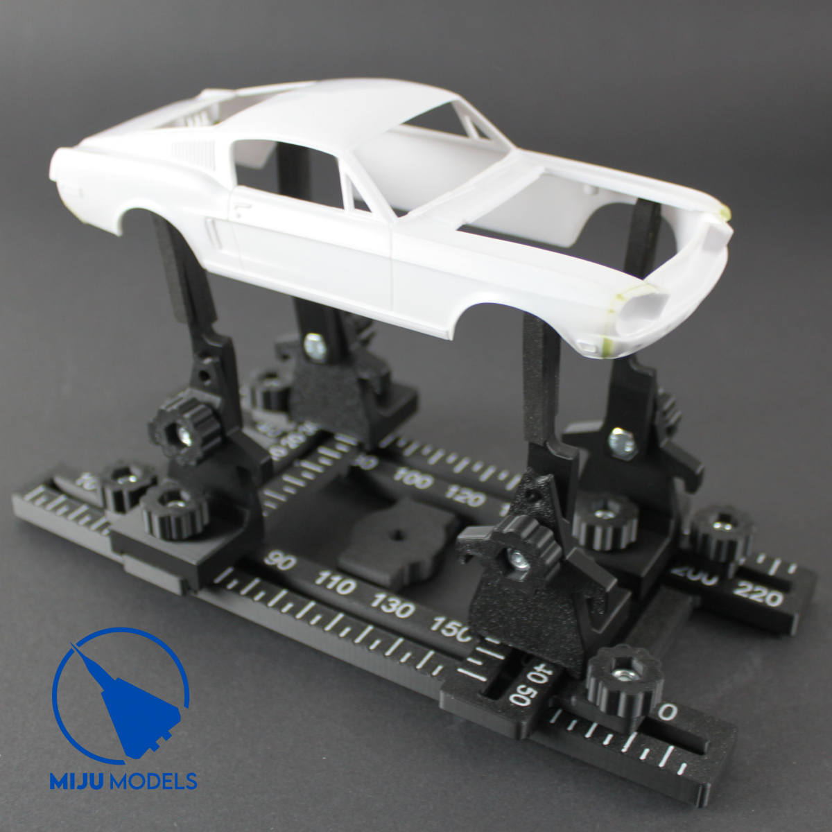Miju Models JIG-WHEELS-STANDARD Statyw modelarski kołowy / Wheeled modeling stand