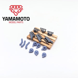 Kit turbo Yamamoto YMPTUN56 pour moteur 4 cylindres 1/24