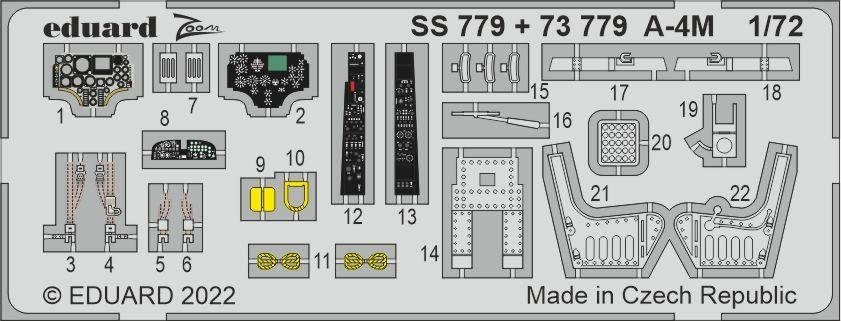 Eduard 73779 A-4M HOBBY BOSS 1/72