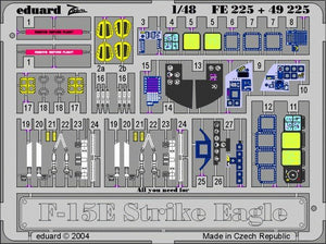 Eduard FE225 F-15E 1/48 Monogram, Revell