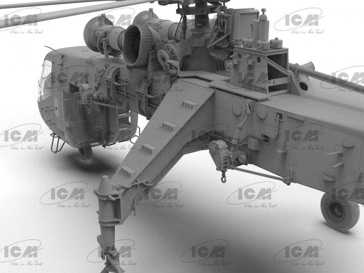 ICM 53054 Sikorsky CH-54A Tarhe Hélicoptère lourd américain 1/35  – immagine 27