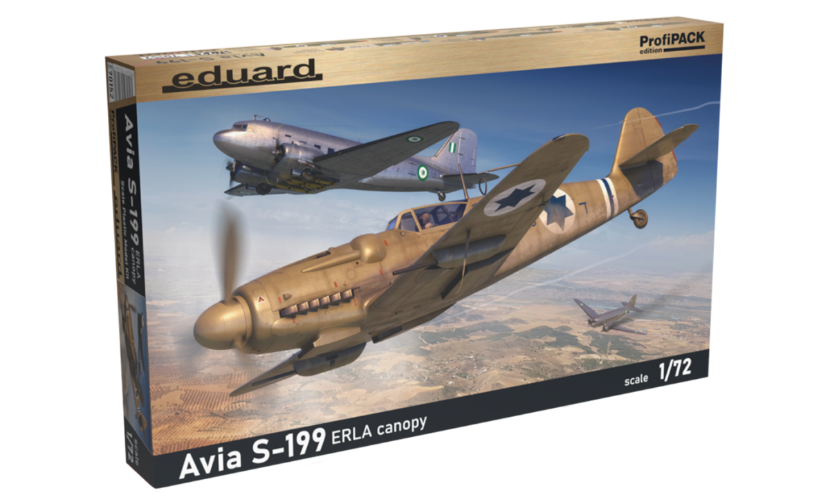 Eduard 70152 Avia S-199 ERLA verrière ProfiPack édition 1/72  – immagine 2