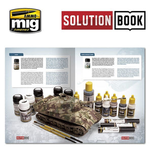 Solutions pour le manuel AMMO of Mig Jimenez 6503. Comment peindre des figurines allemandes de la fin de la Seconde Guerre mondiale (Multilingue). – immagine 4