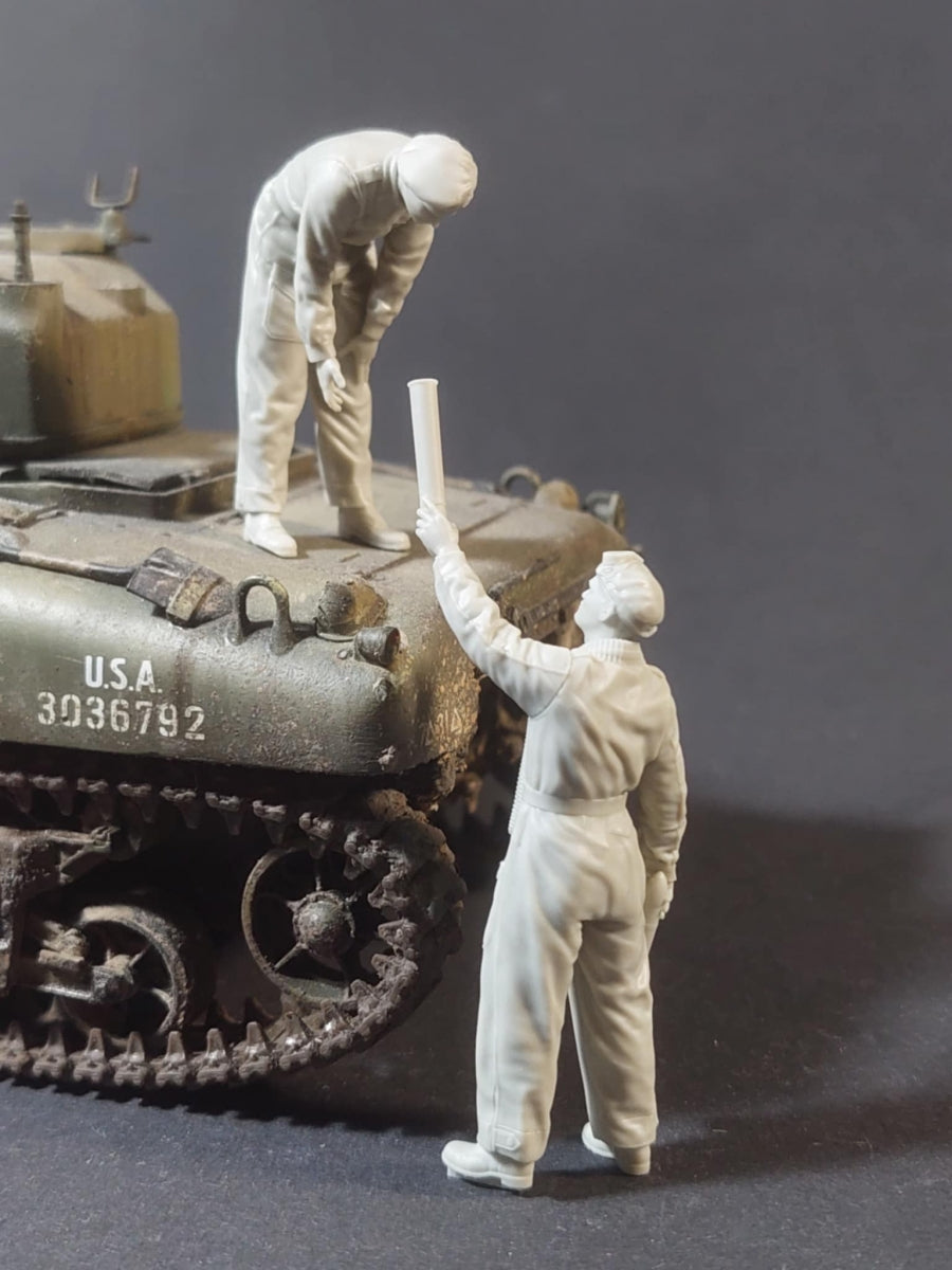 Panzer Art FI35-234 Char britannique chargeant des munitions de 75 mm 1/35 – immagine 3