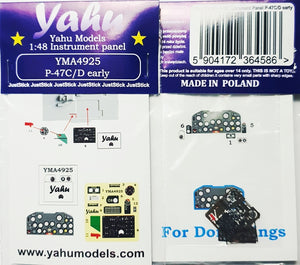 Yahu YMA4925 P-47C/D Thunderbolt (Première version) Dora Wings 1/48