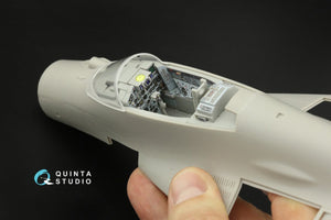 Intérieur imprimé en 3D et coloré sur papier décalcomanie pour MiG-29A OTAN (Trumpeter) de Quinta Studio (référence QDS-32176) (petite version) à l&amp;#39;échelle 1/32 – image 5