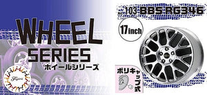 Fujimi 193625 Série de roues n°103 BBS RG346 17 pouces 1/24