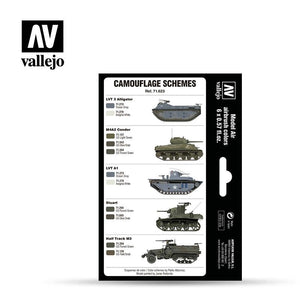 Vallejo 71623 Couleurs USMC Seconde Guerre mondiale, motifs verts et gris, 1942-1945, 6 x 17 ml – Bild 2
