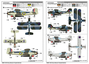 Trumpeter 02880 Fairey Albacore Bombardier-torpilleur 1/48 – immagine 4