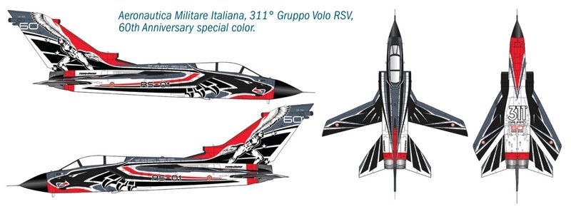 Italeri 2766 TORNADO IDS 60 ANNIV. 311 GVRS 1/48 – image 3