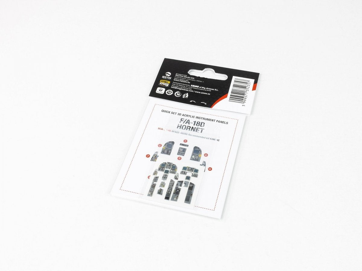 Red Fox Studio QS-48086 F/A-18D Hornet Kinetic 1/48 – immagine 2