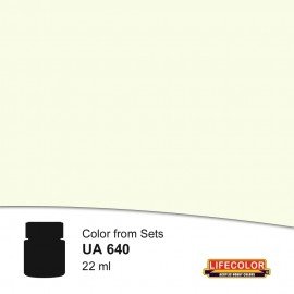 Lifecolor UA640 Marine royale Seconde Guerre mondiale WA Blanc 22 ml