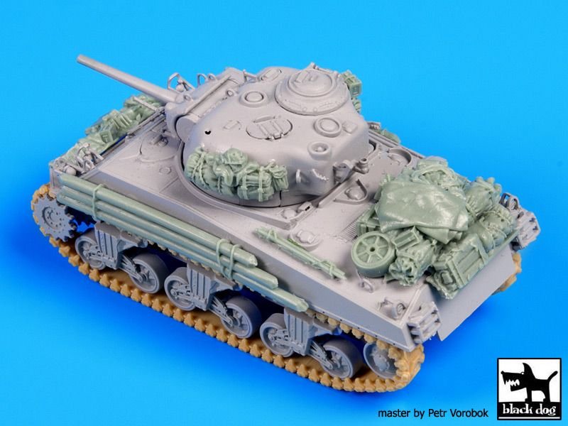 Ensemble d&amp;#39;accessoires Black Dog T72048 pour Sherman (Dragon 1/72) – image 4