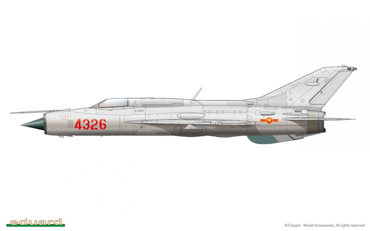 Eduard 8236 MiG-21PF 1/48  – image 12