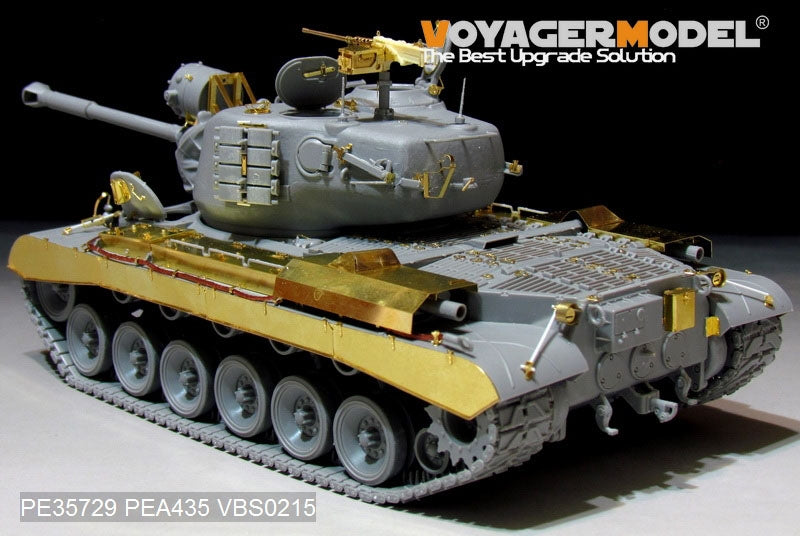 Maquette Voyager PE35729 de base du char moyen M46 Patton de l&amp;#39;armée américaine moderne pour TAKOM 2117 au 1/35 – image 3