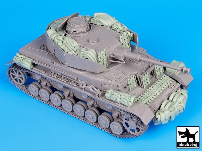 Black Dog T35087 Pz Kpfw IV Ausf J ensemble d&amp;#39;accessoires 1/35  – Bild 4
