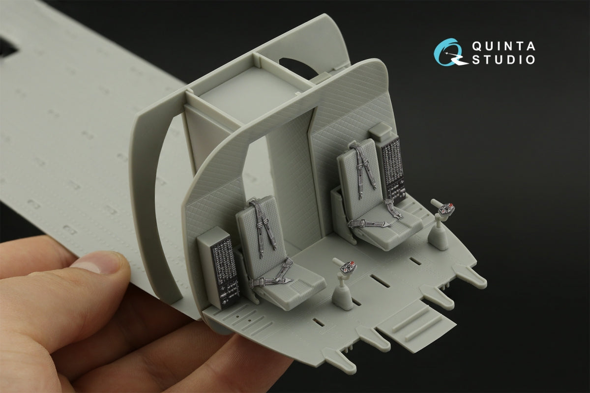Quinta Studio QD35124 CH-47D 3D-Printed coloured Interior on decal paper (Trumpeter) 1/35 – zdjęcie 10