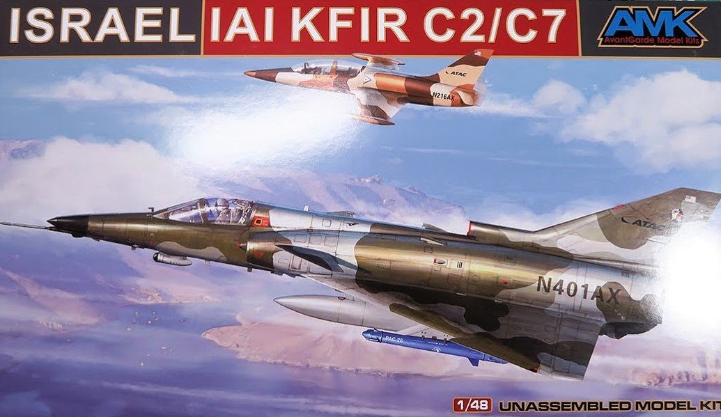AMK 88001-A Israël IAI Kfir C2/C7 (1/48)