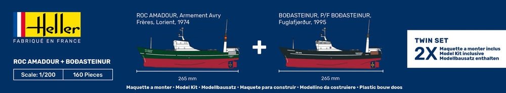 Kit de démarrage Heller 55608 - Roc Amadour + Bodasteinur Twinset 1/200 – imagen 6