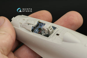 Intérieur imprimé en 3D et coloré sur papier décalcomanie Quinta Studio QD48233 Su-27SM (KittyHawk) 1/48 – image 10