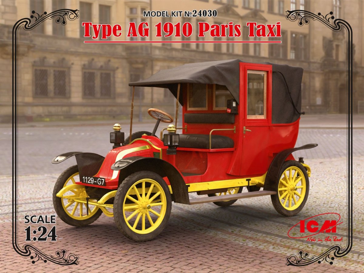 ICM 24030 Type AG 1910 Taxi parisien 1/24
