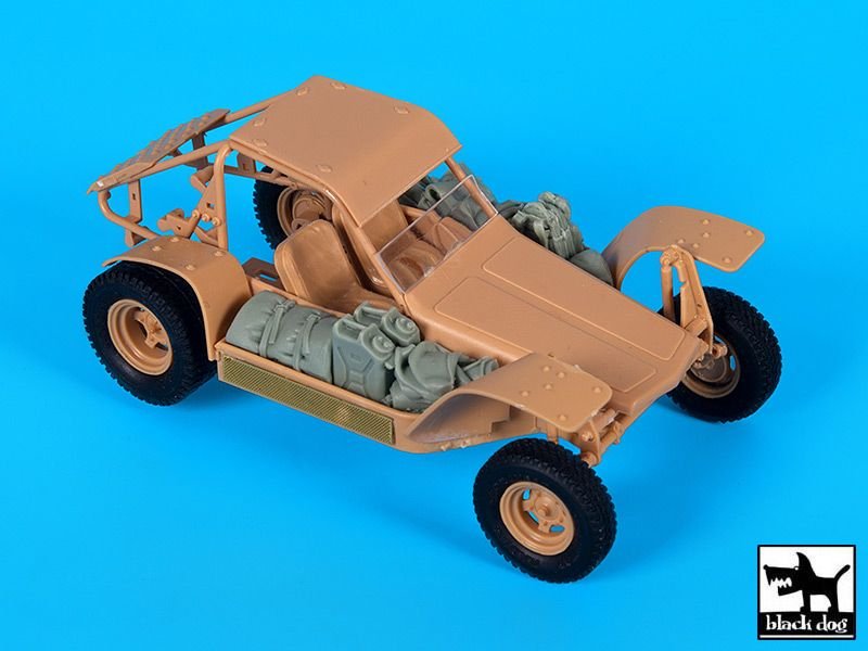Ensemble d&amp;#39;accessoires Black Dog T35220 Delta Force FAV 1/35 – image 5