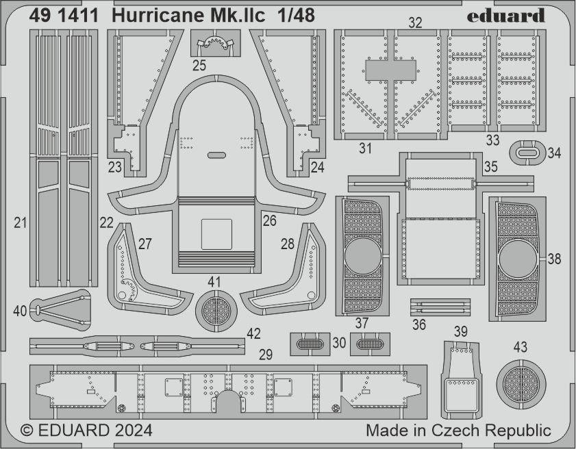 Eduard BIG49400 Hurricane Mk. IIc HOBBY BOSS 1/48 – image 2