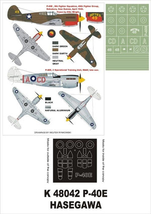Montex K48042 P-40E 1/48