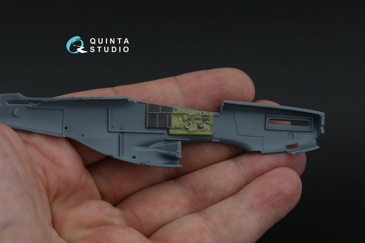 Quinta Studio QD72181 P-51D Mustang Early Intérieur imprimé en 3D et coloré sur papier décalcomanie (Eduard) 1/72 – Bild 10