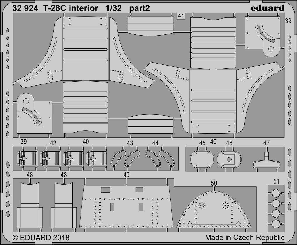 Intérieur du T-28C Eduard 32924 KITTY HAWK 1/32 – Bild 2