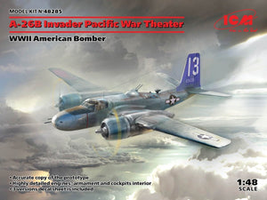 ICM 48285 A-26B Invader, théâtre d&amp;#39;opérations du Pacifique, bombardier américain de la Seconde Guerre mondiale, échelle 1/48