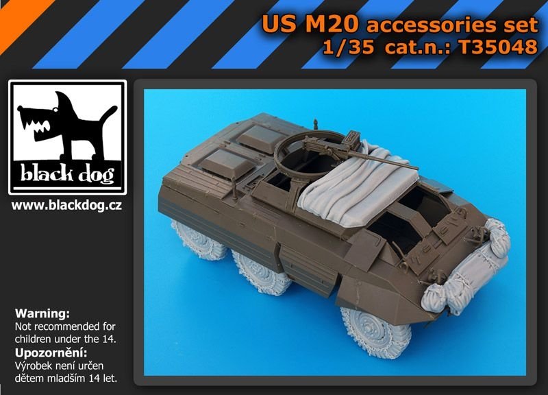 Ensemble d&amp;#39;accessoires Black Dog T35048 US M 20 au 1/35