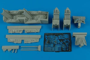 Ensemble de cockpit Aires 4454 F-16D Block 30 Fighting Falcon au 1/48 Hasegawa