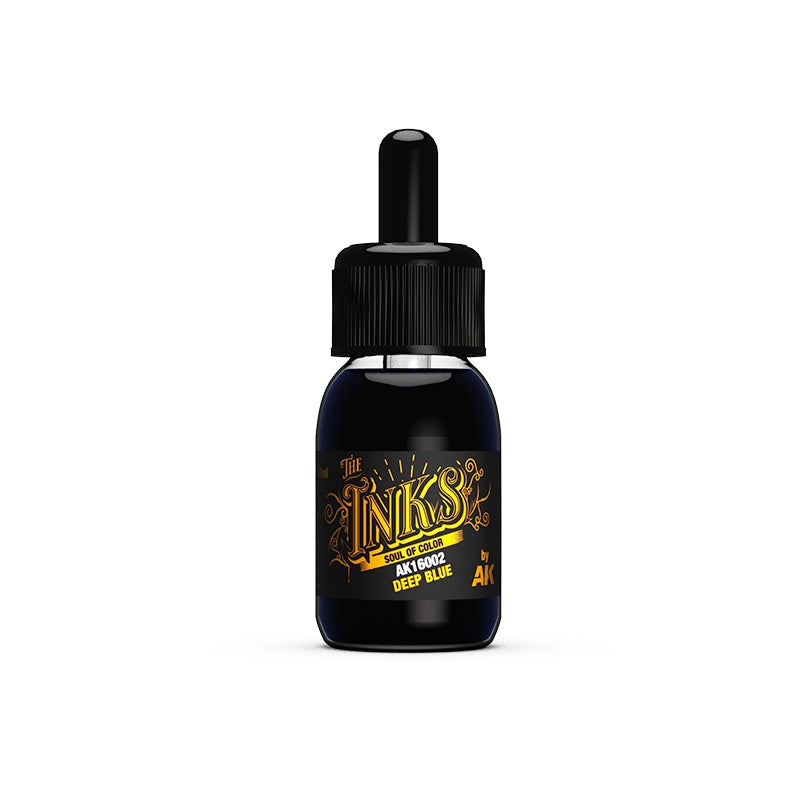 AK Interactive AK16002 DEEP BLUE – ENCRE 30 ml