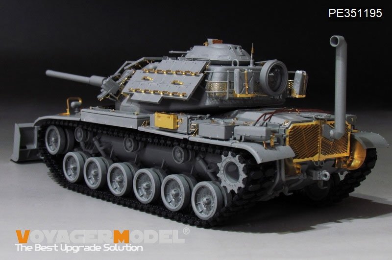 Kit de mise à niveau Voyager Model PE351195 pour char de combat principal américain moderne M60A1 (pour TAKOM 2142) à l&amp;#39;échelle 1/35 – immagine 6