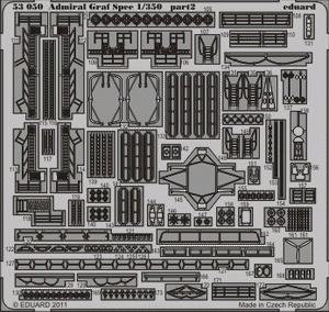 Eduard 53050 Amiral Graf Spee 1/350 ACADEMY MINICRAFT