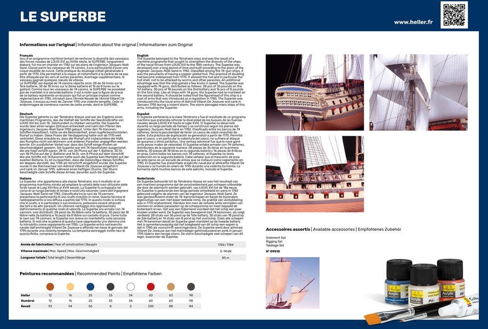 Heller 58895 Le Superbe - Starter Kit 1/150 – zdjęcie 5