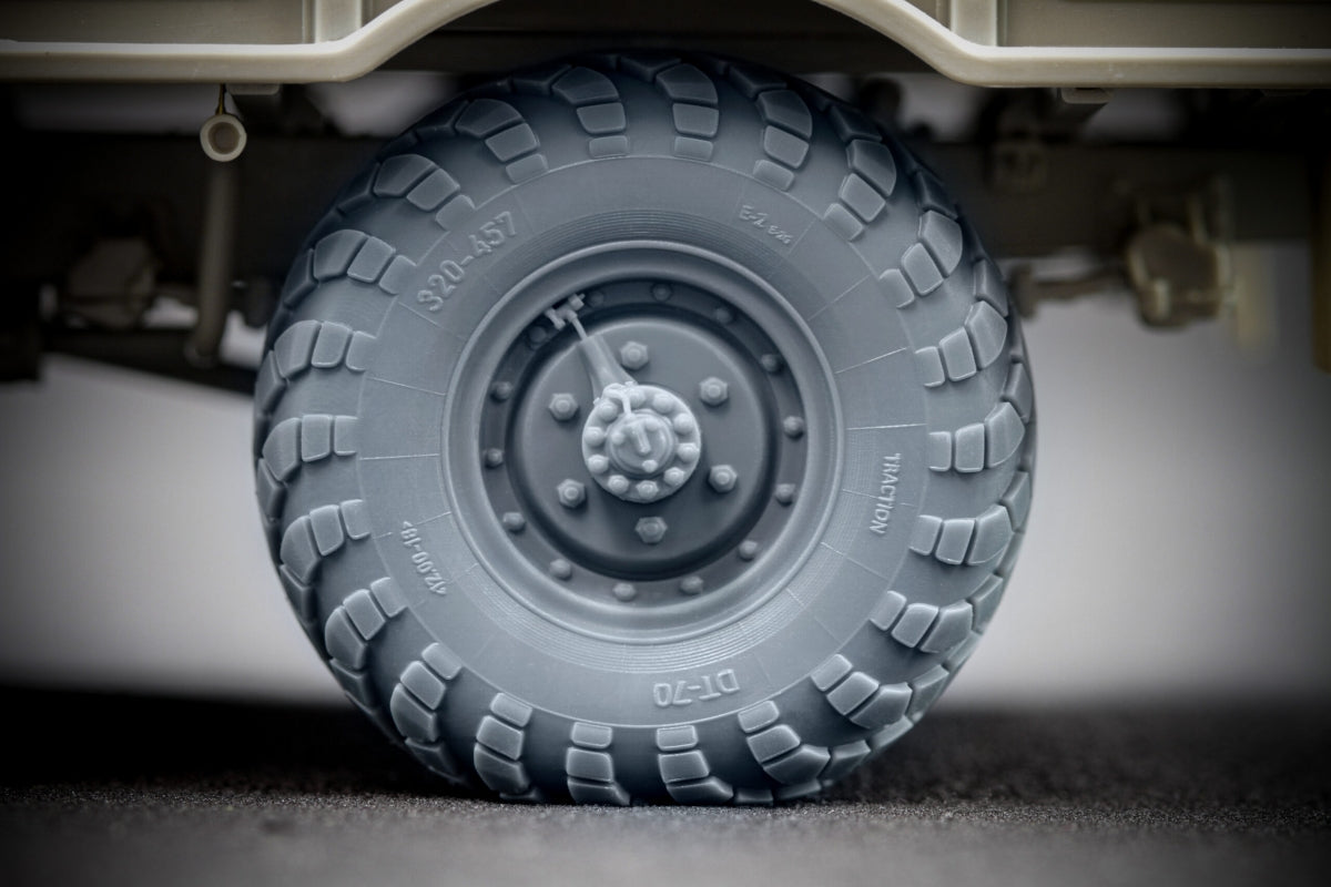 ScaleX WM 35005S GAZ-66 Sagged wheel set (for Trumpeter) 1/35