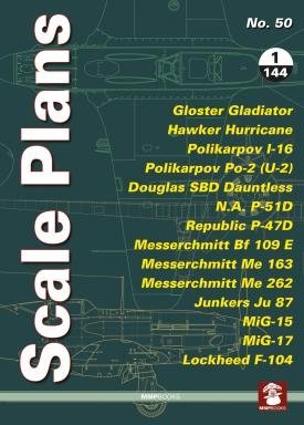MMP Books 81999 Plans à l&amp;#39;échelle n° 50 Échelle 1/144 EN