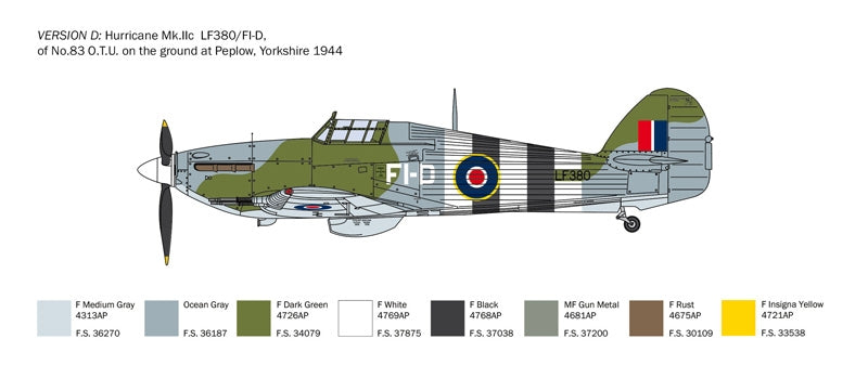 Italeri 2828 Hurricane Mk. IIC 1/48 – image 12