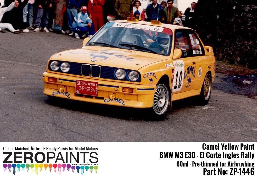 Peinture Zero Paints ZP-1446 Jaune Camel pour BMW M3 E30 60 ml