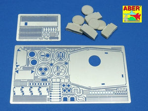Aber 35166 char lourd soviétique KV-II partie 1 ensemble de base (TAM) (1/35)