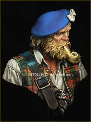 Young Miniatures YH1838 Highland Clansman 1/10  – immagine 7
