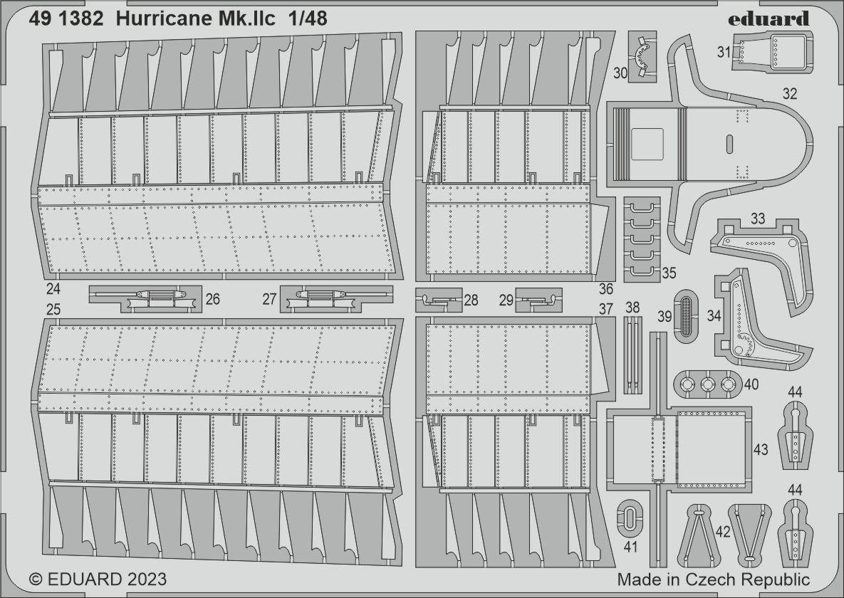 Eduard BIG49390 Hurricane Mk. IIc ARMA HOBBY 1/48  – immagine 3