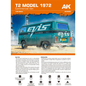 AK Interactive AK35025 T2 Modèle 1972 Fourgonnette commerciale 1/35 – immagine 8
