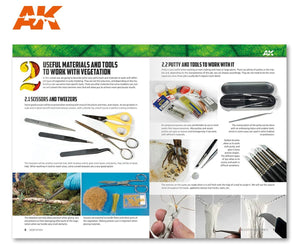 AK Interactive AK295 AK APPRENTISSAGE 10 : MAÎTRISER LA VÉGÉTATION DANS LA MODÉLISATION – imagen 2