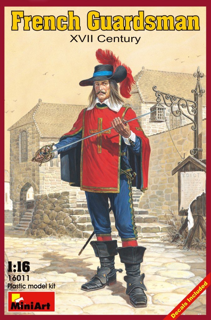 MiniArt 16011 GARDE FRANÇAIS 17e SIÈCLE 1/16