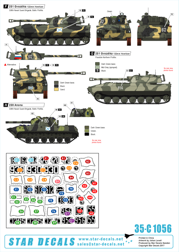 Star Decals 35-C1056 Infanterie navale 3 1/35 – image 2