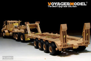 Voyager Model PE35951 Semi-remorque pour engins lourds M911 C-HET et M747 de l&amp;#39;armée américaine moderne pour MENG SS-013 1/35 – immagine 5